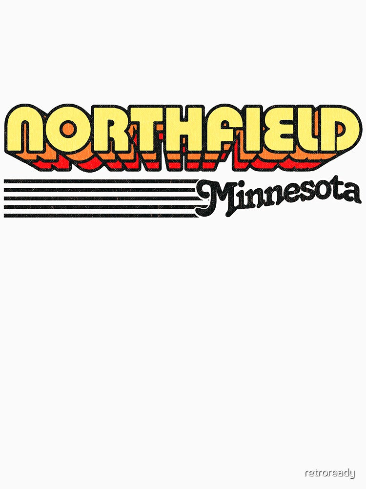Northfield, Minnesota | Retro Stripes by retroready