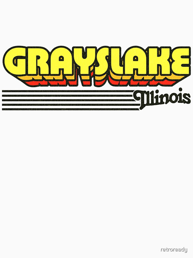 Grayslake, Illinois | Retro Stripes by retroready