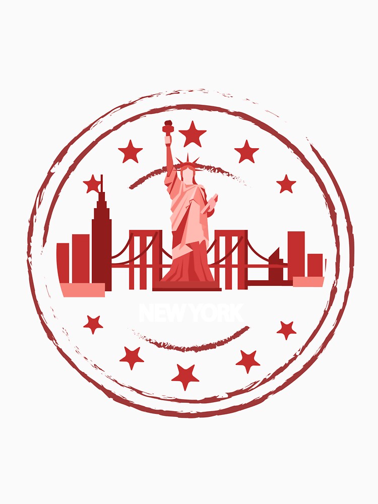New York | Statue of Liberty T-Shirt for Men and Women by AllStarMerch