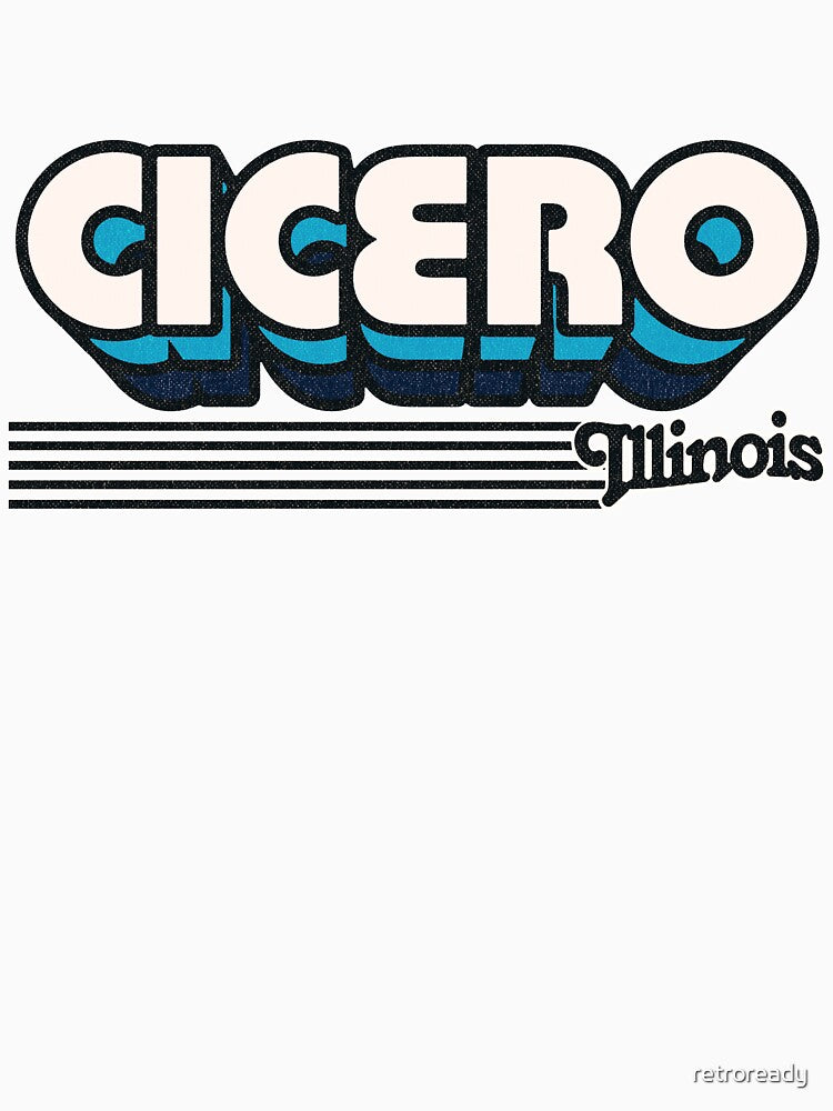 Cicero, Illinois | Retro Stripes by retroready