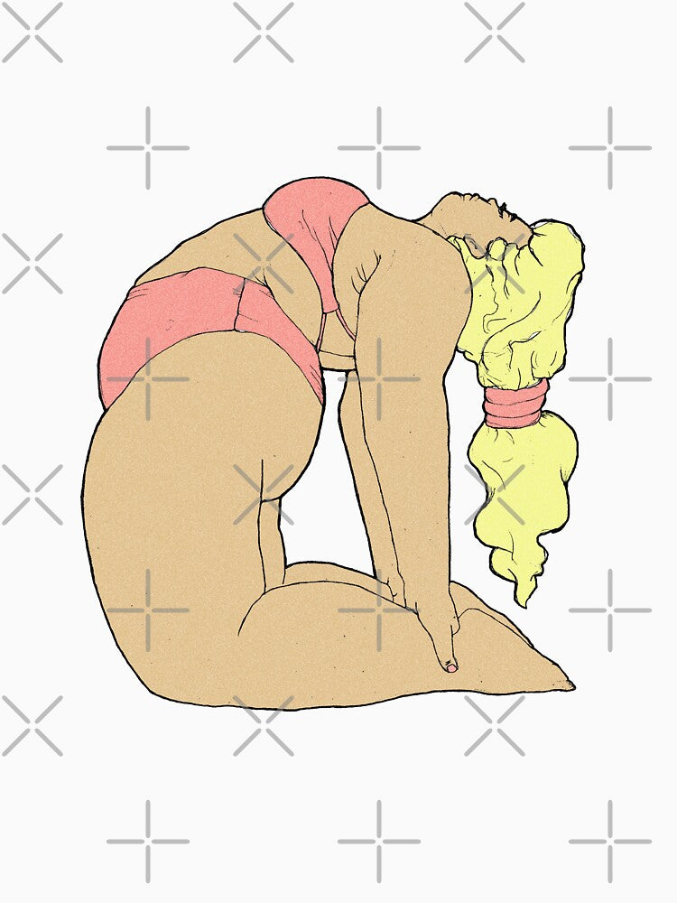 Ushtrasana PINK by Pastelove