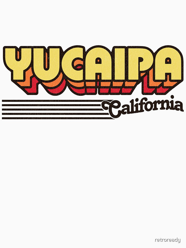 Yucaipa, California | Retro Stripes by retroready