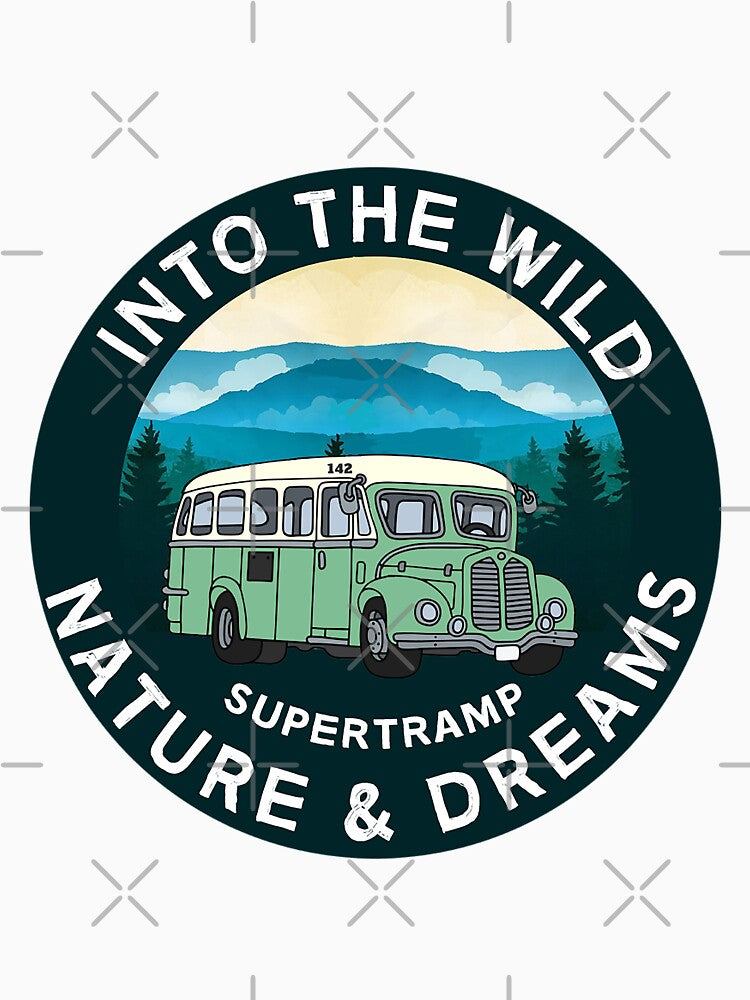 Into The Wild - Leave No Trace Respect Shirt - Supertramp - Respect Nature t-shirt - Protect nature t shirt - Wanderlust Nature by happygiftideas