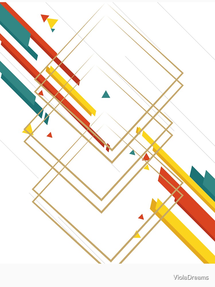 Geometric Motion – Abstract Lines & Shapes by ViolaDreams