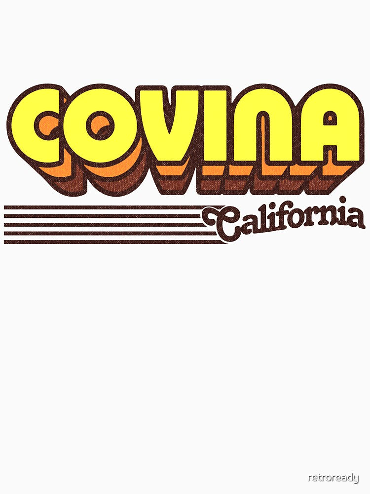Covina, California | Retro Stripes by retroready