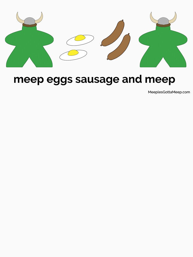 meep eggs sausage and meep by GottaMeep