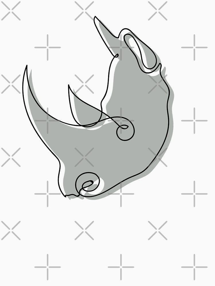 Rhino | Critically Endangered Species by CamilleIllus