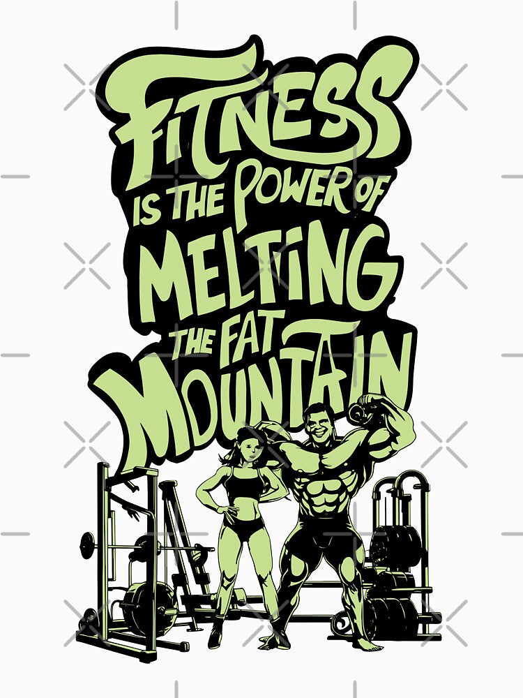 Fitness is the Power of Melting the Fat Mountain V9 by BDLuck2021