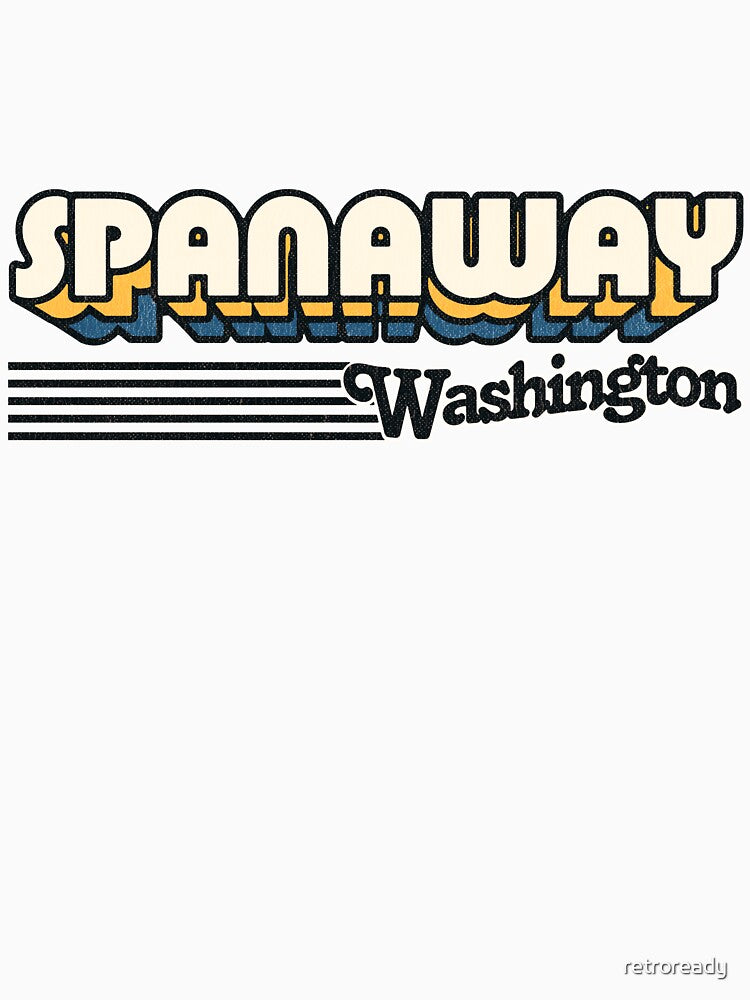 Spanaway, Washington | Retro Stripes by retroready