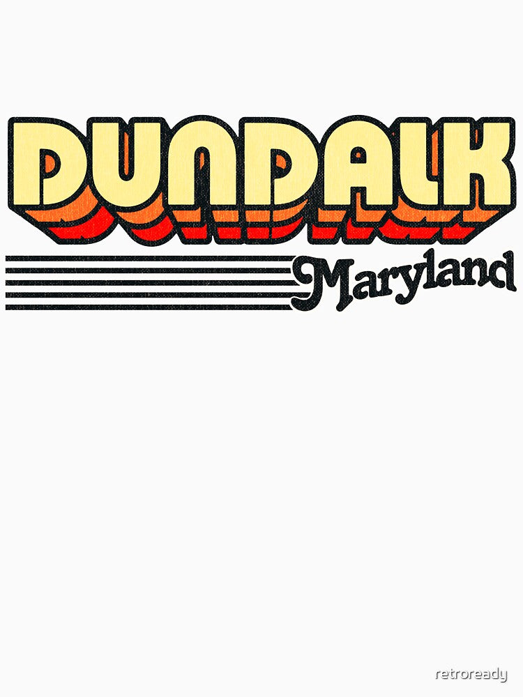 Dundalk, Maryland | Retro Stripes by retroready