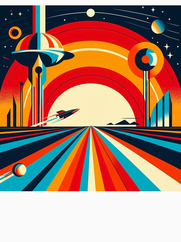 Retro Futurism Poster by Dreams--Cape