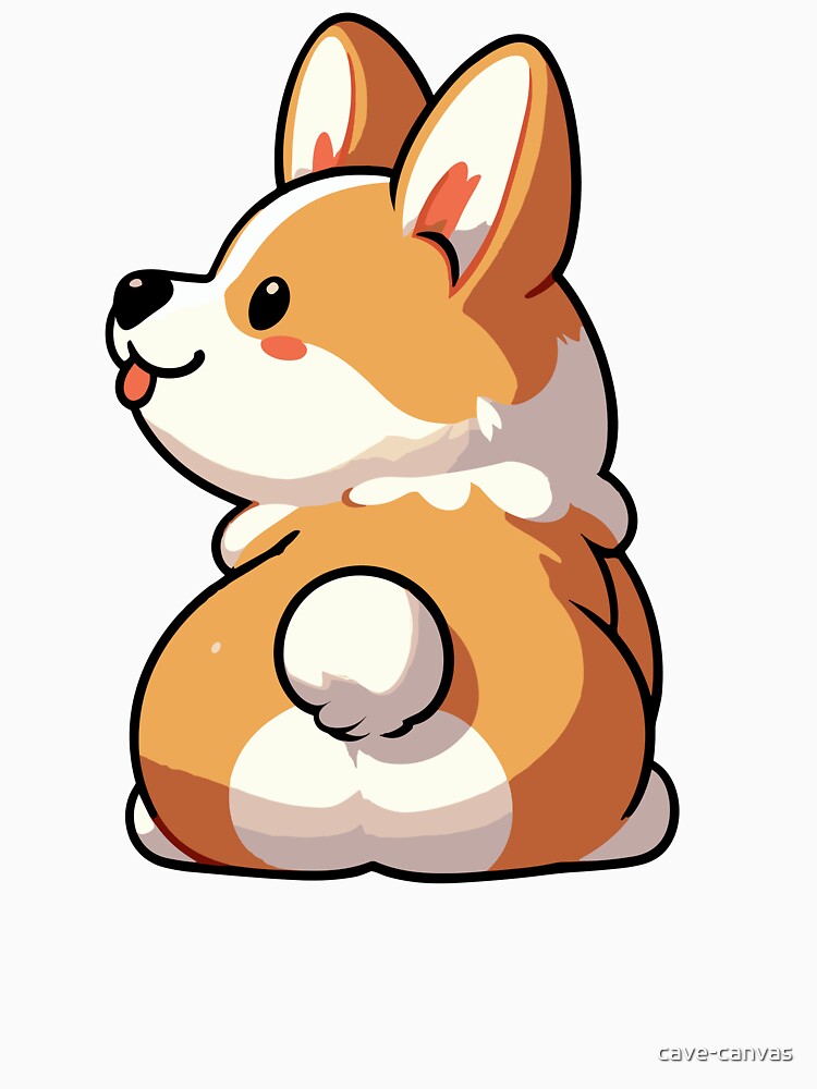 Corgi Butt by cave-canvas