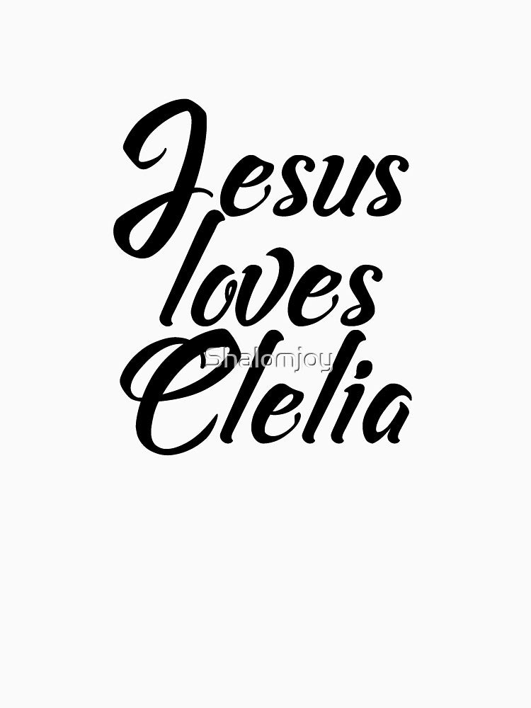 Jesus loves Clelia by Shalomjoy