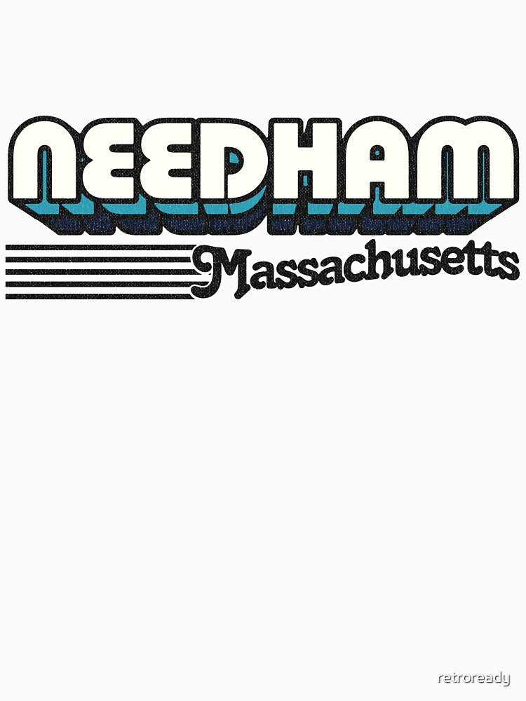 Needham, Massachusetts | Retro Stripes by retroready