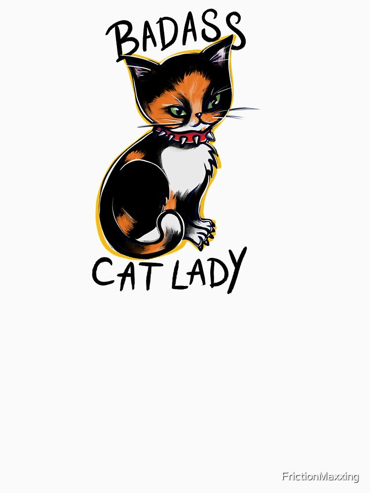 Badass cat lady by FrictionMaxxing