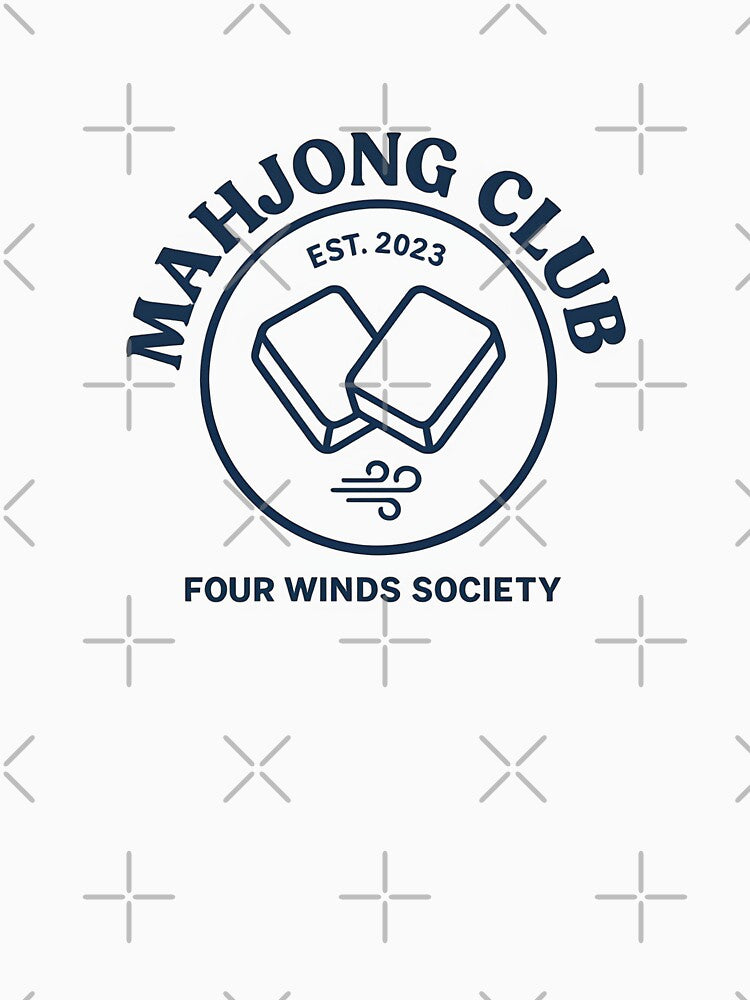 Mahjong Club Minimalist Emblem by postmarkpaw