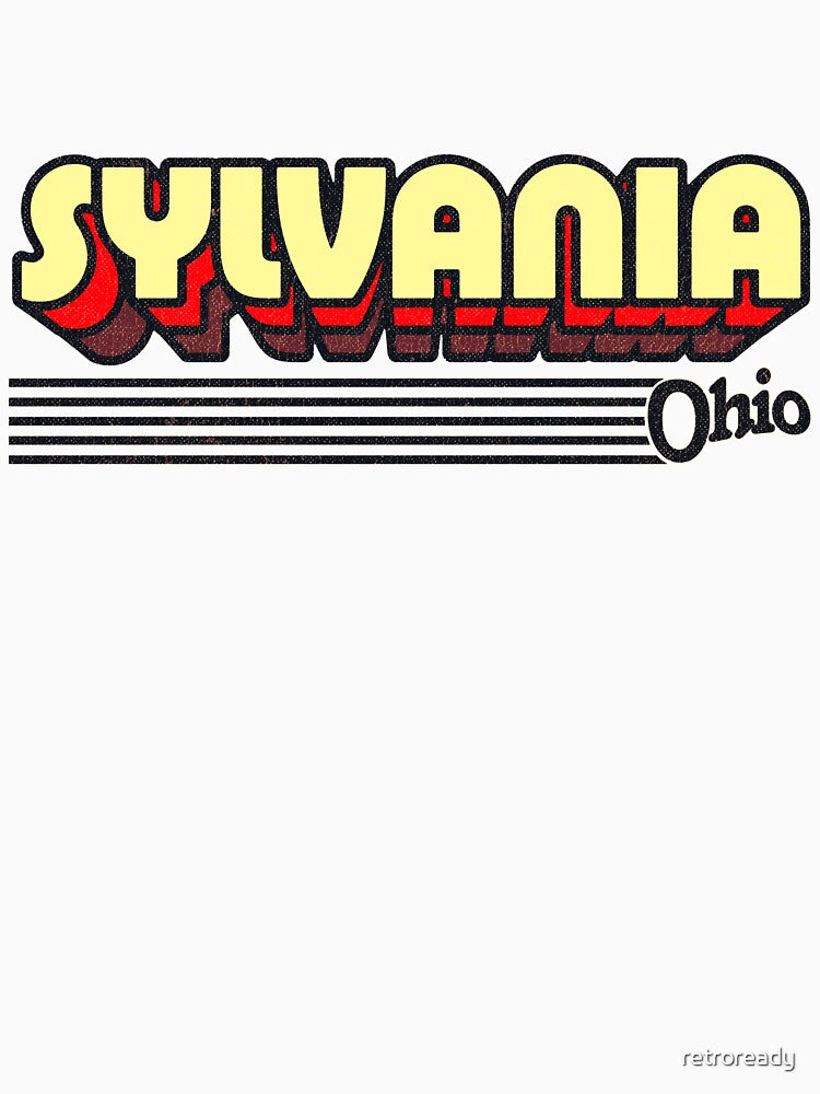 Sylvania, Ohio | Retro Stripes by retroready