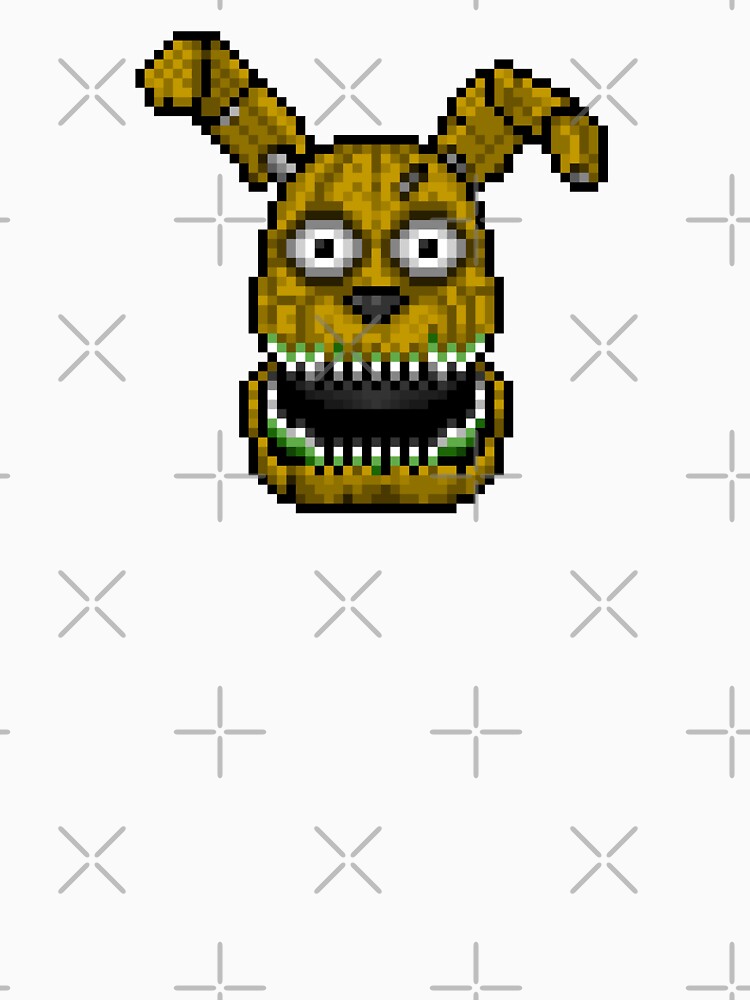 Five Nights at Freddy's 4 - PlushTrap - Pixel art by GEEKsomniac