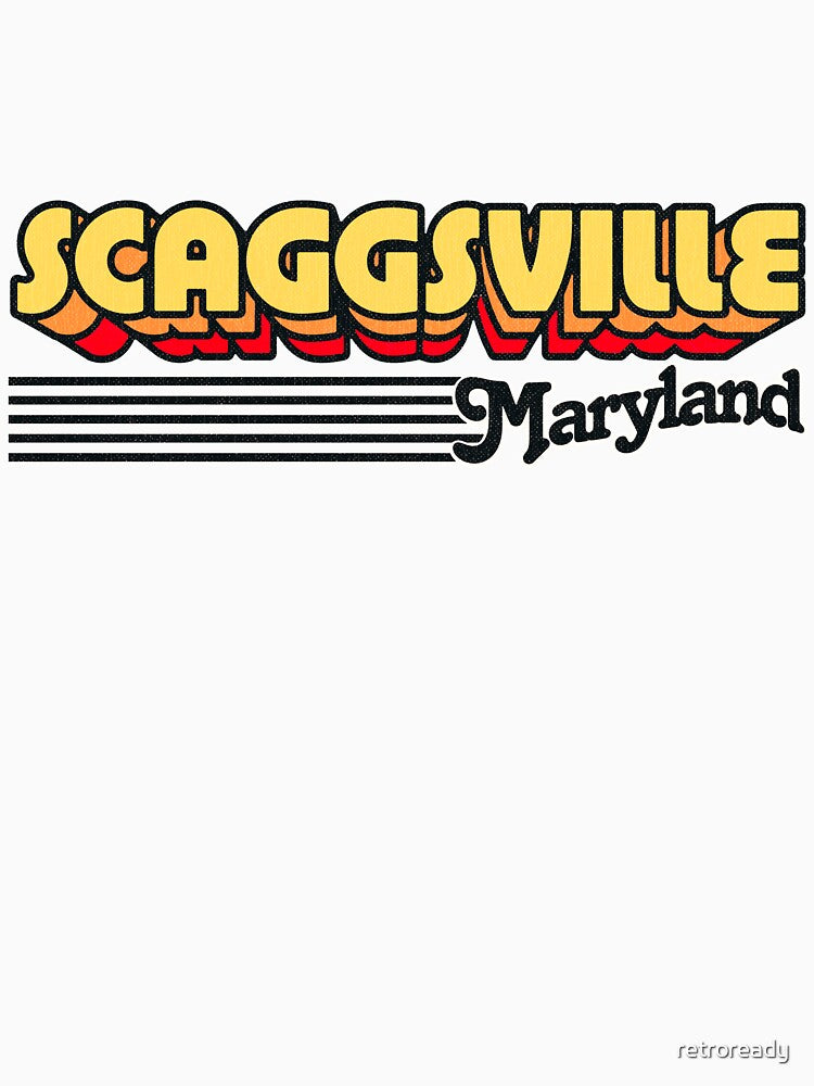 Scaggsville, Maryland | Retro Stripes by retroready