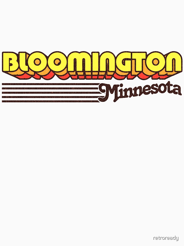 Bloomington, Minnesota | Retro Stripes by retroready