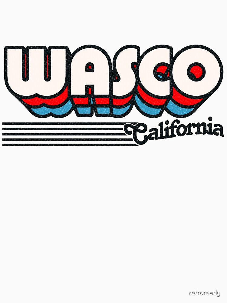 Wasco, California | Retro Stripes by retroready