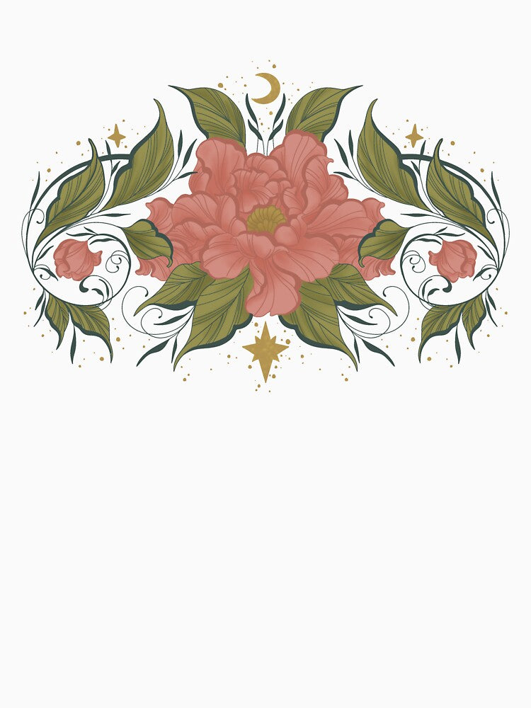 Chrysanthemum Botanical Whimsigoth Design by Arcane Orchid