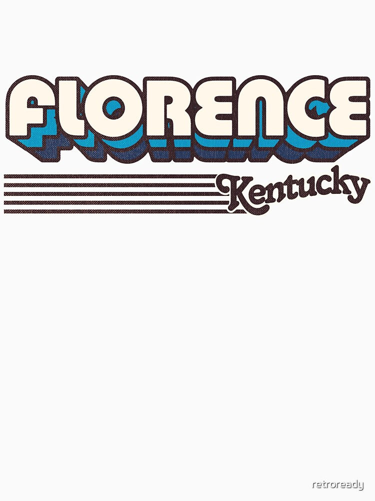 Florence, Kentucky | Retro Stripes by retroready