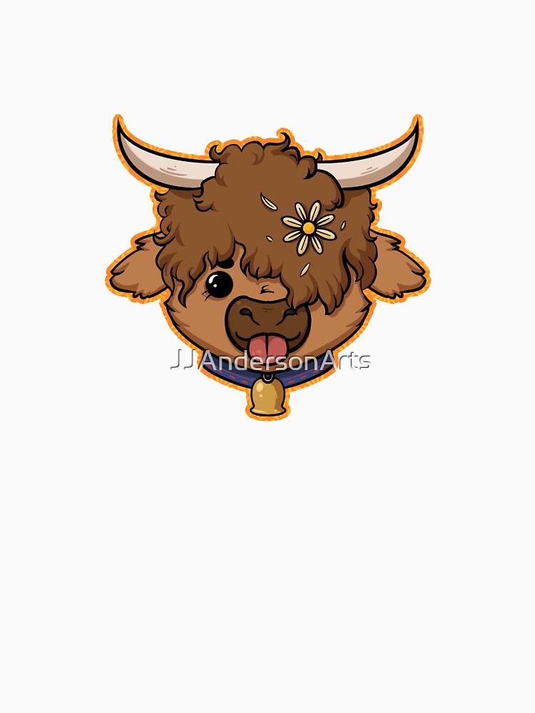 Daisy the Highland Cow by ElderflowerArtist