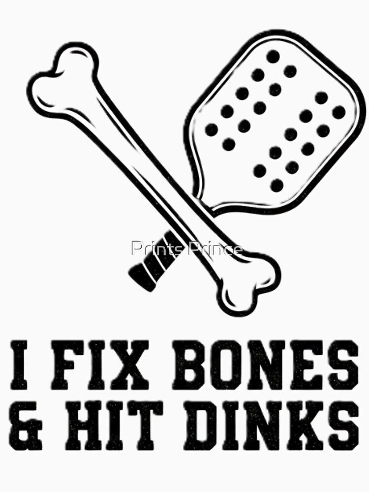 Funny Pickleball T-Shirts for Nurses/Doctors by Prints Prince