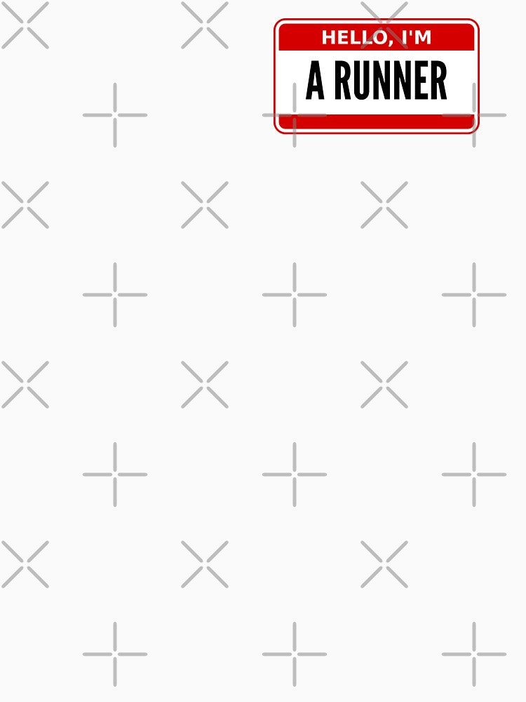 Name Tag Runner by Runner's High
