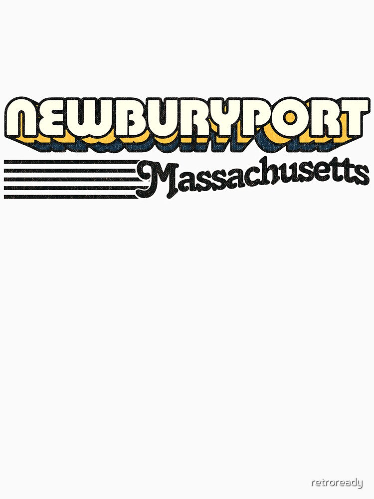 Newburyport, Massachusetts | Retro Stripes by retroready
