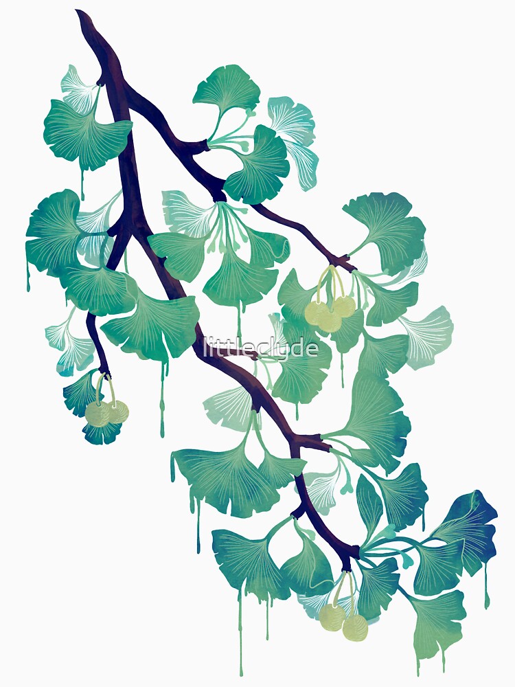 O Ginkgo (in Green) by littleclyde