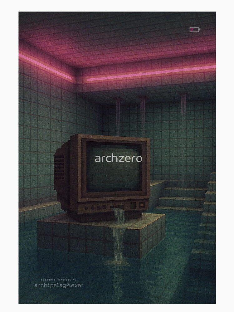 Memory Room 05R - VHS Signal Bathhouse by archzero