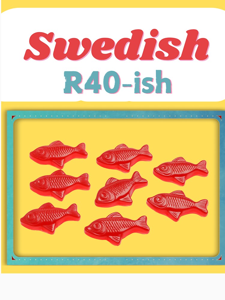 Retro Red Fish Candy by Molly's Gone Mad