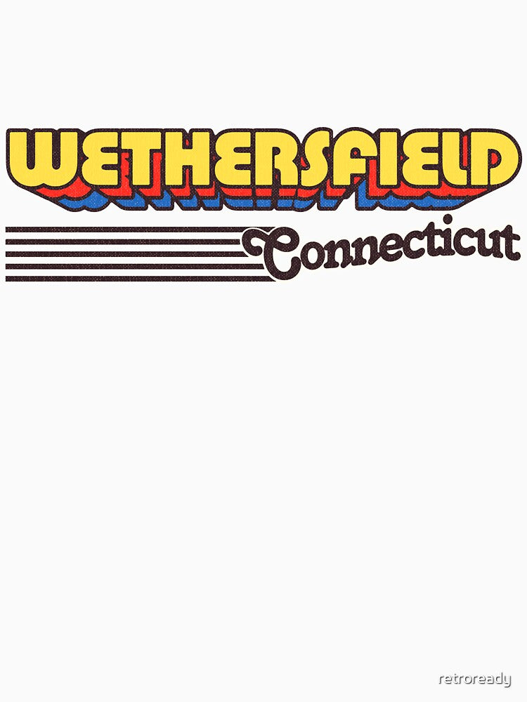 Wethersfield, Connecticut | Retro Stripes by retroready