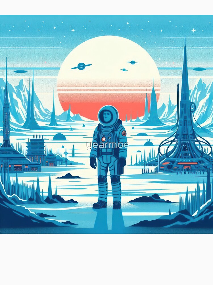 What now? Astronaut on an icy planet by yearmoe