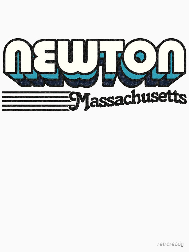 Newton, Massachusetts | Retro Stripes by retroready