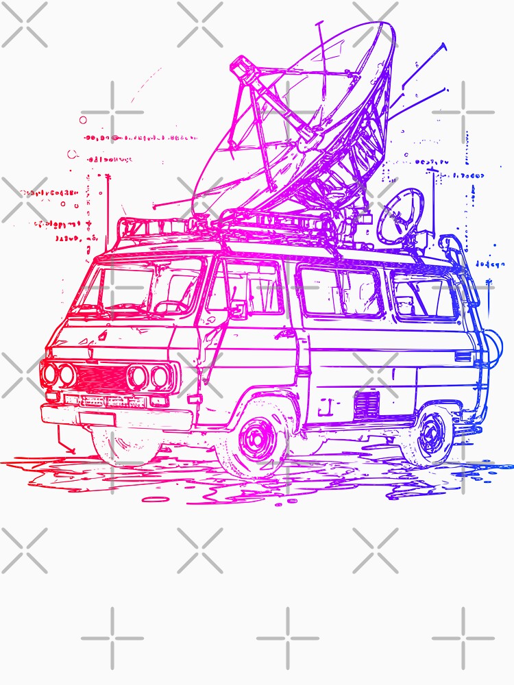 neon van blueprint by Rooted ka Grace