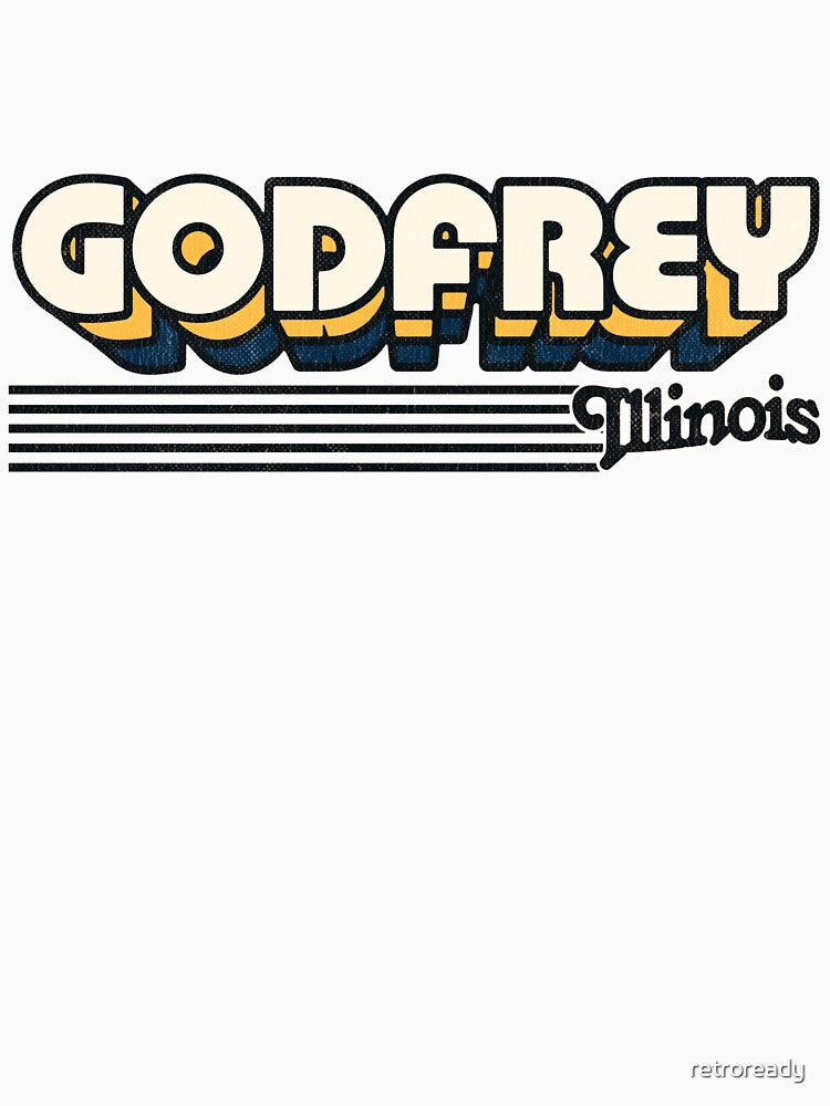 Godfrey, Illinois | Retro Stripes by retroready