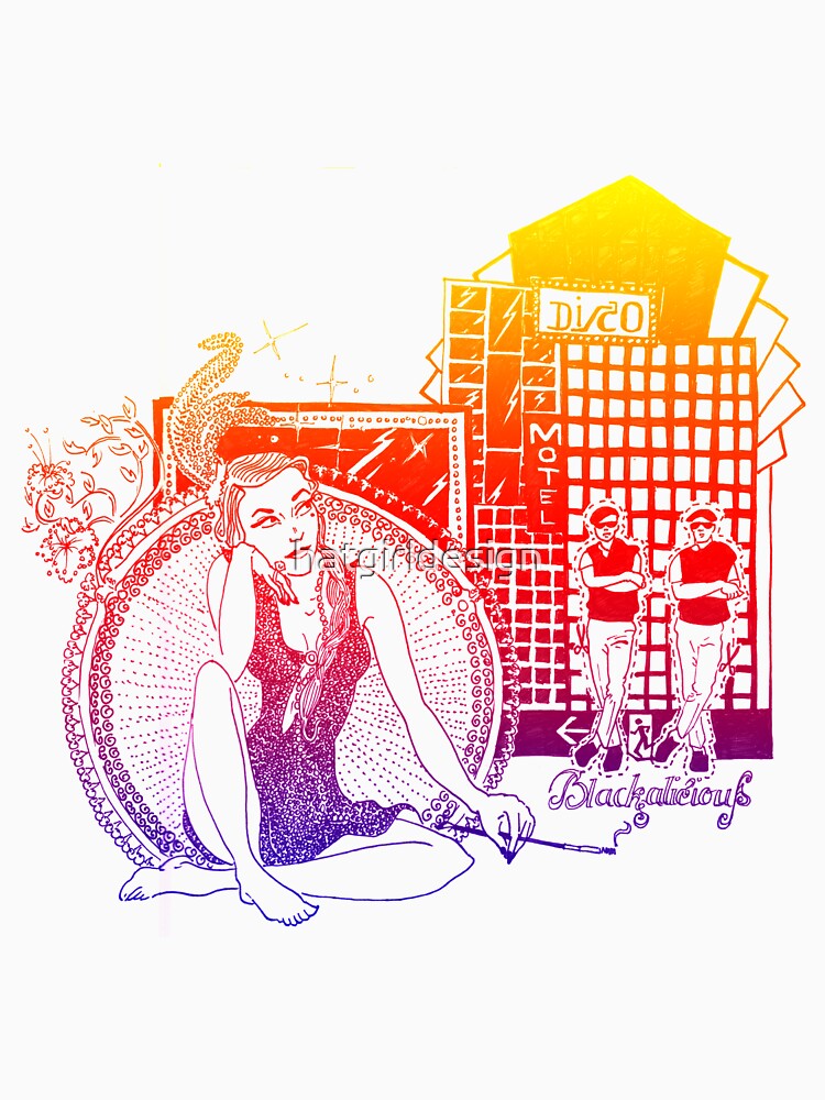 Blackalicious Disco - Studio54 © hatgirl.de (Retro, Music) by hatgirldesign