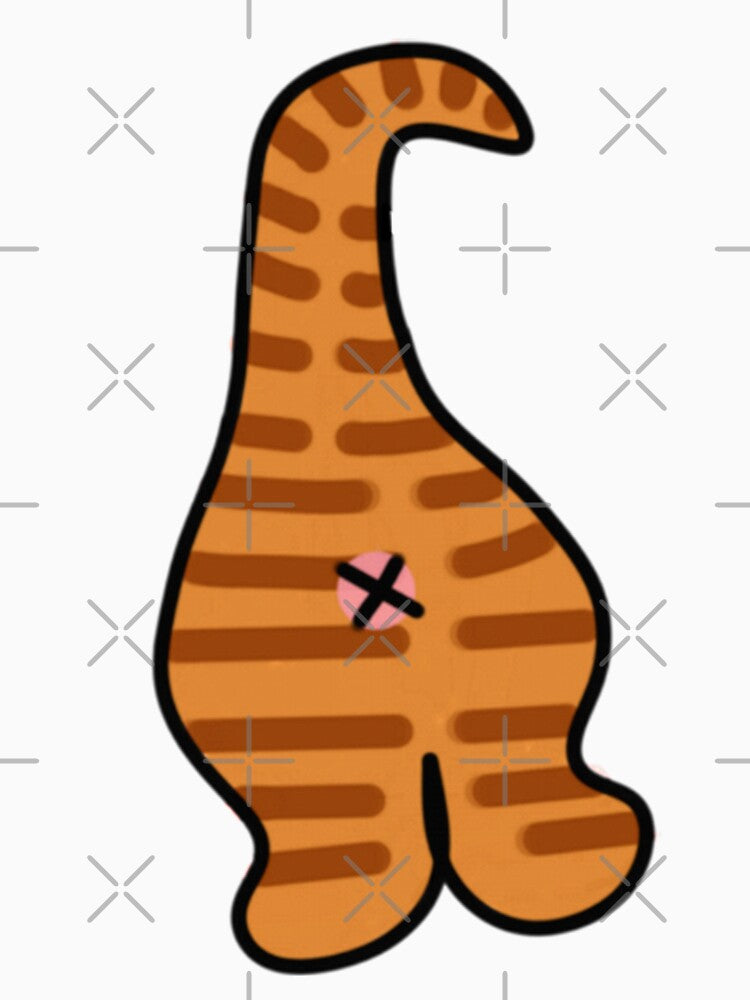 Cat Butt - Ginger by Mekredez