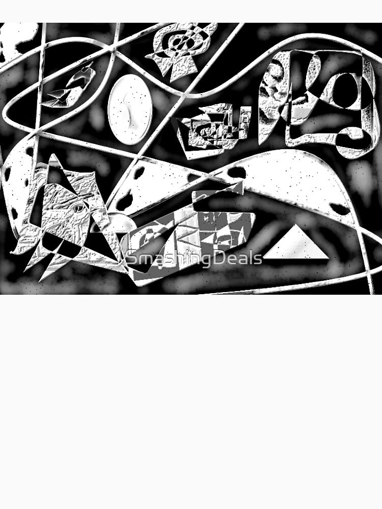 Shapes Symbols In B & W abstract by SmashingDeals