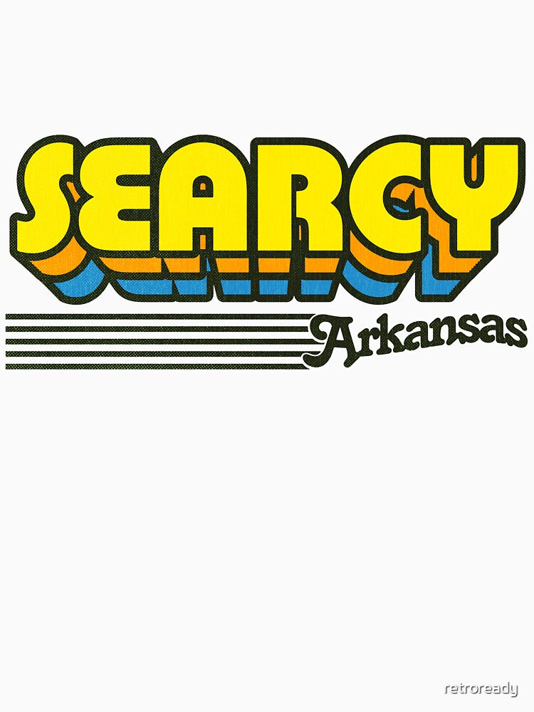 Searcy, Arkansas | Retro Stripes by retroready