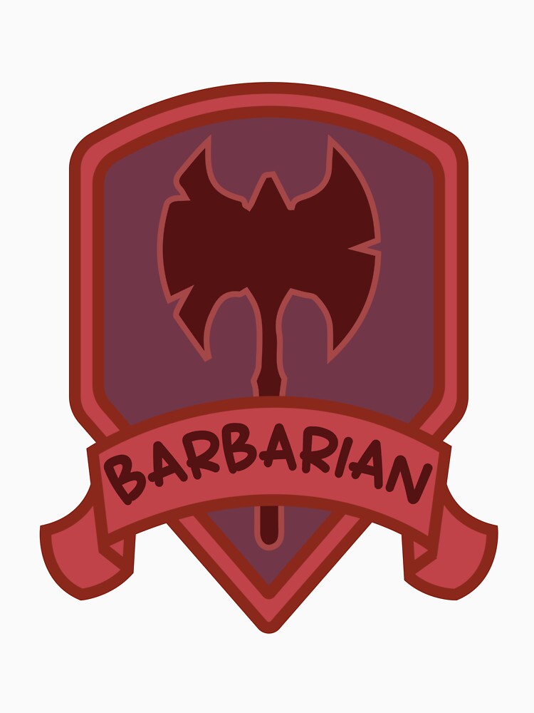 DND Barbarian Banner by bitethefox