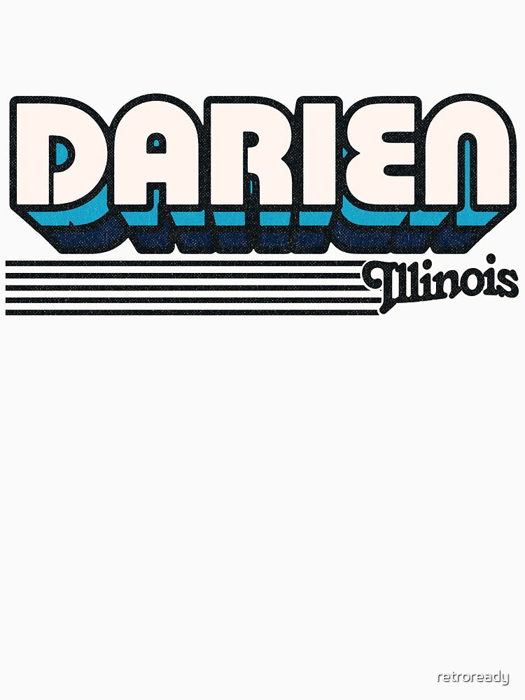 Darien, Illinois | Retro Stripes by retroready