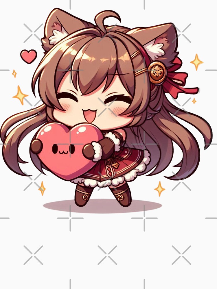 Adorable Kawaii Anime Character by LWOI