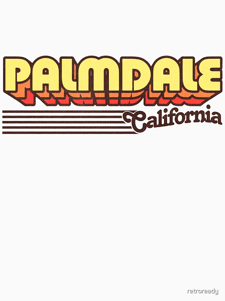Palmdale, California | Retro Stripes by retroready