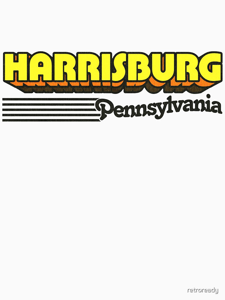 Harrisburg, Pennsylvania | Retro Stripes by retroready