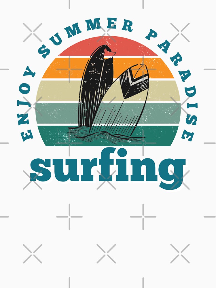 Surfing Vintage Style, Enjoy Summer Paradise by BaliChili