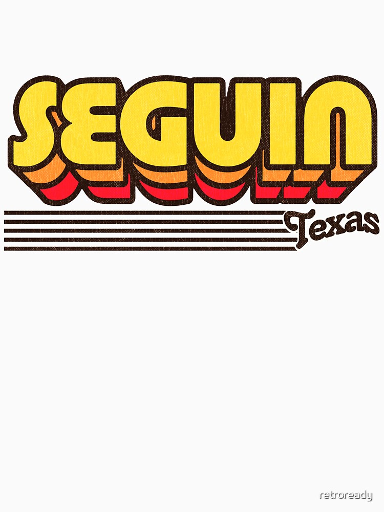 Seguin, Texas | Retro Stripes by retroready